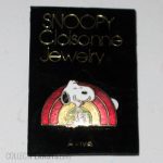 Snoopy and Woodstock in front of Rainbow Pin