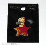 Snoopy Flying Ace on Stars Pin