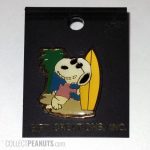 Snoopy Joe Cool with Surfboard Pin