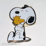 Snoopy hugging Woodstock Pin