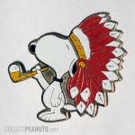Snoopy Native American Chief Pin