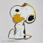 Snoopy hugging Woodstock Pin
