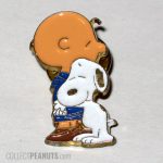 Snoopy hugging Charlie Brown Pin
