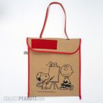 Artist Snoopy drawing Charlie Brown on easel Tote Bag, Simon Simple