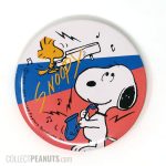 Snoopy and Woodstock playing instruments Pin