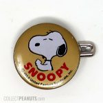 Snoopy flexing portrait Pin