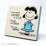Lucy 'Mistakes' Plaque