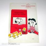 Snoopy Kissing Booth with Lucy and Woodstocks Centerpiece