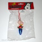 Charlie Brown on Christmas light Ornament
