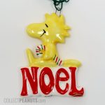 Woodstock on Noel Christmas Ornament