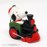 Snoopy on Train Car Christmas Ornament