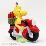 Woodstock on Motorcycle Christmas Ornament