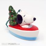 Snoopy in Boat Christmas Ornament