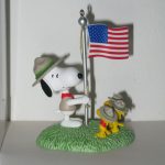 Snoopy and Woodstock Beagle Scout Salute Christmas Ornament