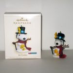 Snoopy Snowman Joe Coolest Christmas Ornament