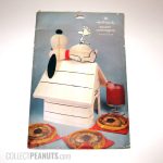 Snoopy on Doghouse with Woodstock Centerpiece