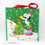 Snoopy and Woodstocks decorating Christmas tree Gift Bag
