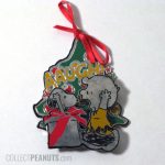 Charlie Brown and Snoopy with Christmas Tree Ornament