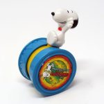 Snoopy riding on Wheel Toy
