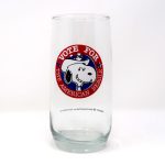 Snoopy "Vote for the American Beagle" Presidential Election Glass