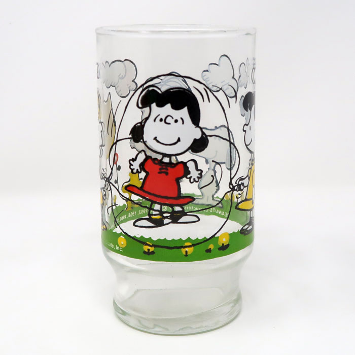 Peanuts Jump Rope Glass - ShopCollectPeanuts.com