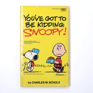 You've Got to Be Kidding, Snoopy Book