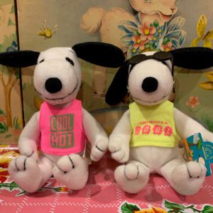 Joe Cool Plush Snoopy Dolls