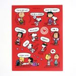 Peanuts Valentine Stickers
