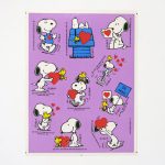 Snoopy & Woodstock Valentine's Day Stickers