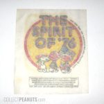 Charlie Brown, Linus and Snoopy 'Spirit of '76' T-shirt Iron-on Decal