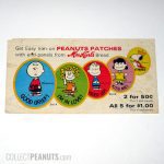 Peanuts Iron-on Patches Mrs. Karl's Ad