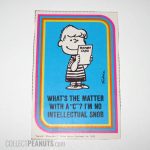 Schroeder Peanuts Cartoon Card