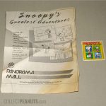 Snoopy's Greatest Adventure Ad and Sticker