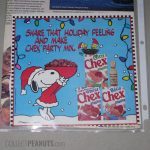 Snoopy Christmas Chex Ad
