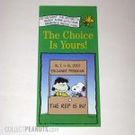 Snoopy and Lucy Exchange Program Metlife Brochure