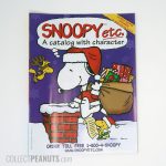 Snoopy Etc Catalog - Santa Snoopy in Chimney