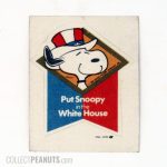 President Snoopy 'Put Snoopy in the White House' Patch