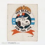 President Snoopy 'The Beagle for the Job' Patch