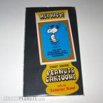Peanuts Cartoons Advertising Card