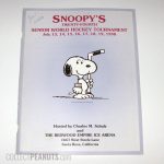 Snoopy's 24th Senior World Hockey Tournament Program