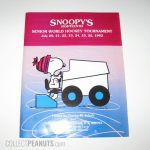 Snoopy's 18th Senior World Hockey Tournament Program