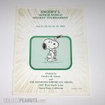 1982 Snoopy's Senior World Hockey Tournament Program