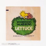 Woodstock's Salad Bowl Lettuce Seed Packet 