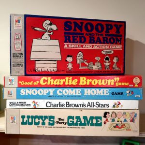 Vintage Peanuts Board Games