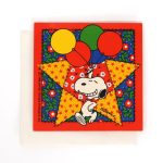Snoopy Balloons Greeting Card