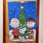 Peanuts Christmas Tree Vintage Flag