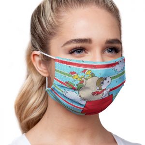 Peanuts Christmas masks at Mask Club