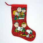 Peanuts Caroling Christmas Stocking
