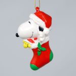 Snoopy Stocking Christmas Ornament