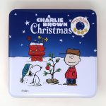 A Charlie Brown Christmas Cookie Container